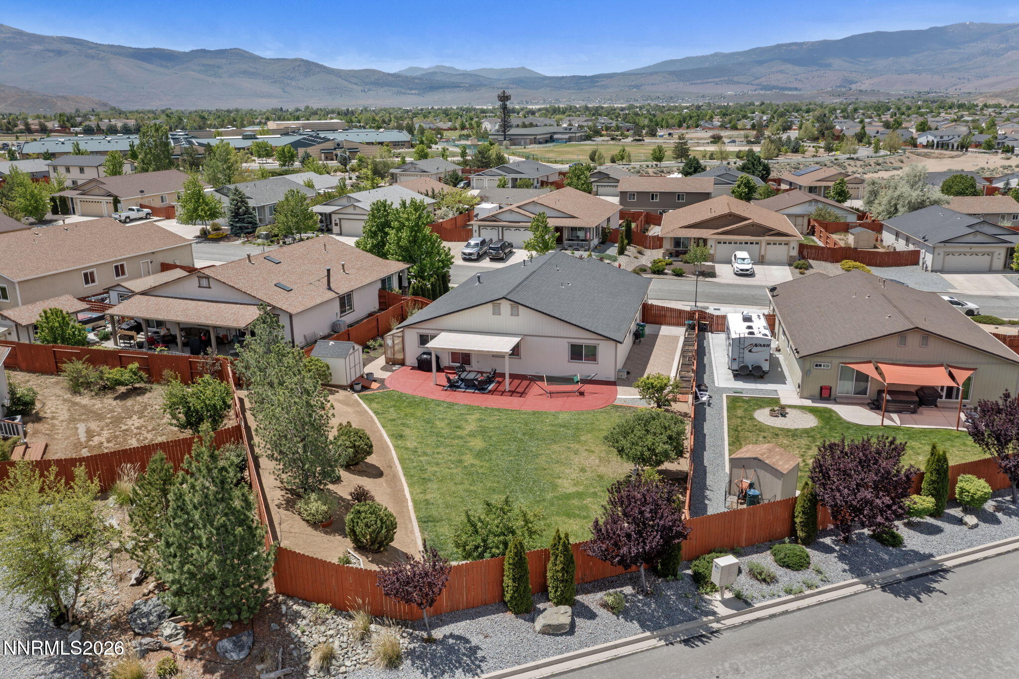 18324 Panda Bear Court Reno, NV 89508 - Photo 33 of 44 a view of a city with mountains
