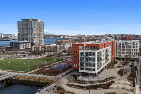 a car parked in front of a building
