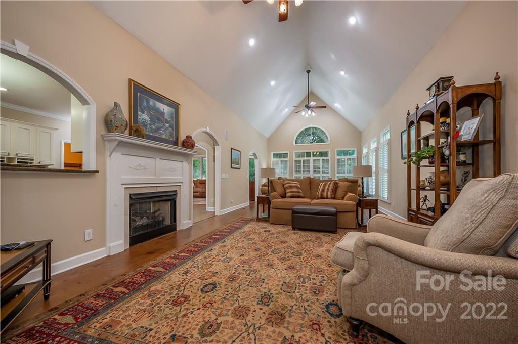 259 Bent Tree Drive Rutherfordton, NC 28139 - Photo 4 of 48 a living room with furniture and a fireplace