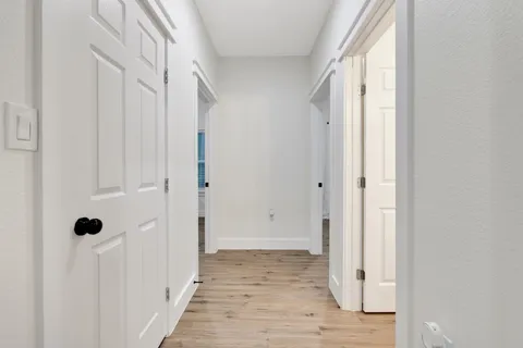 a view of a bathroom with a shower