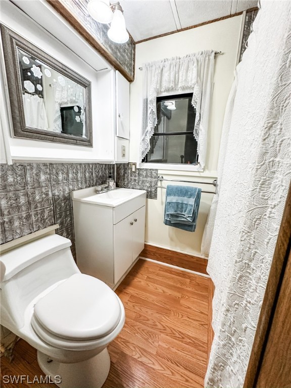 10849 Barred Owl Circle, Unit 25 Estero, FL 33928 - Photo 11 of 24 a bathroom with a toilet sink and mirror