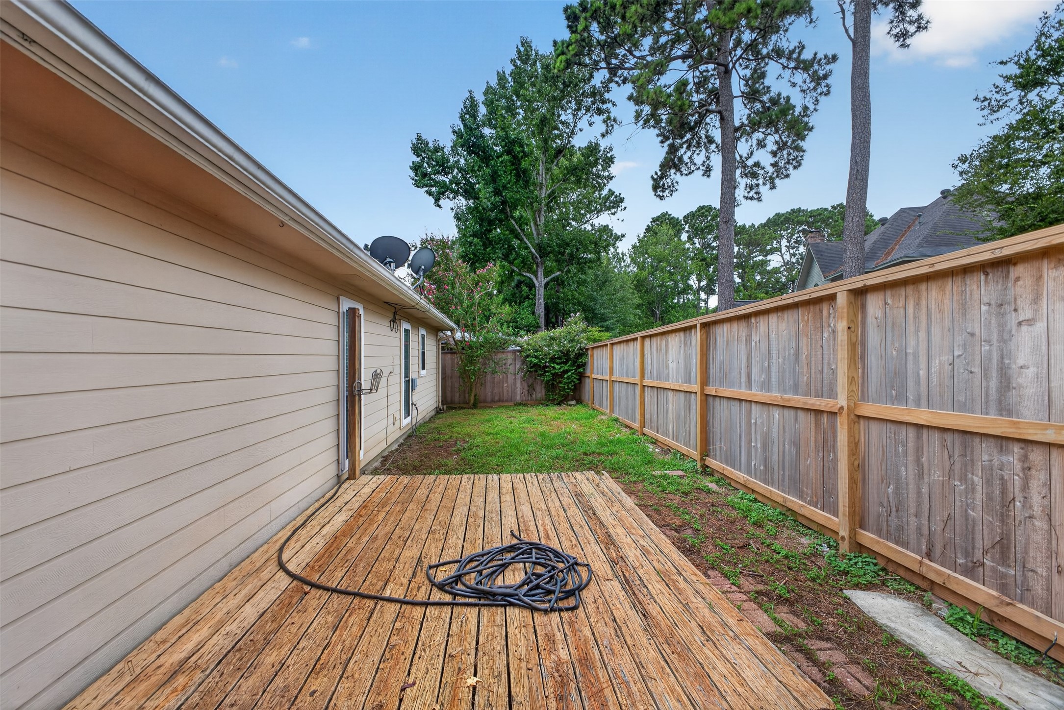 8819 Mile Run Road Humble, TX 77346 - Photo 18 of 19 Backyard