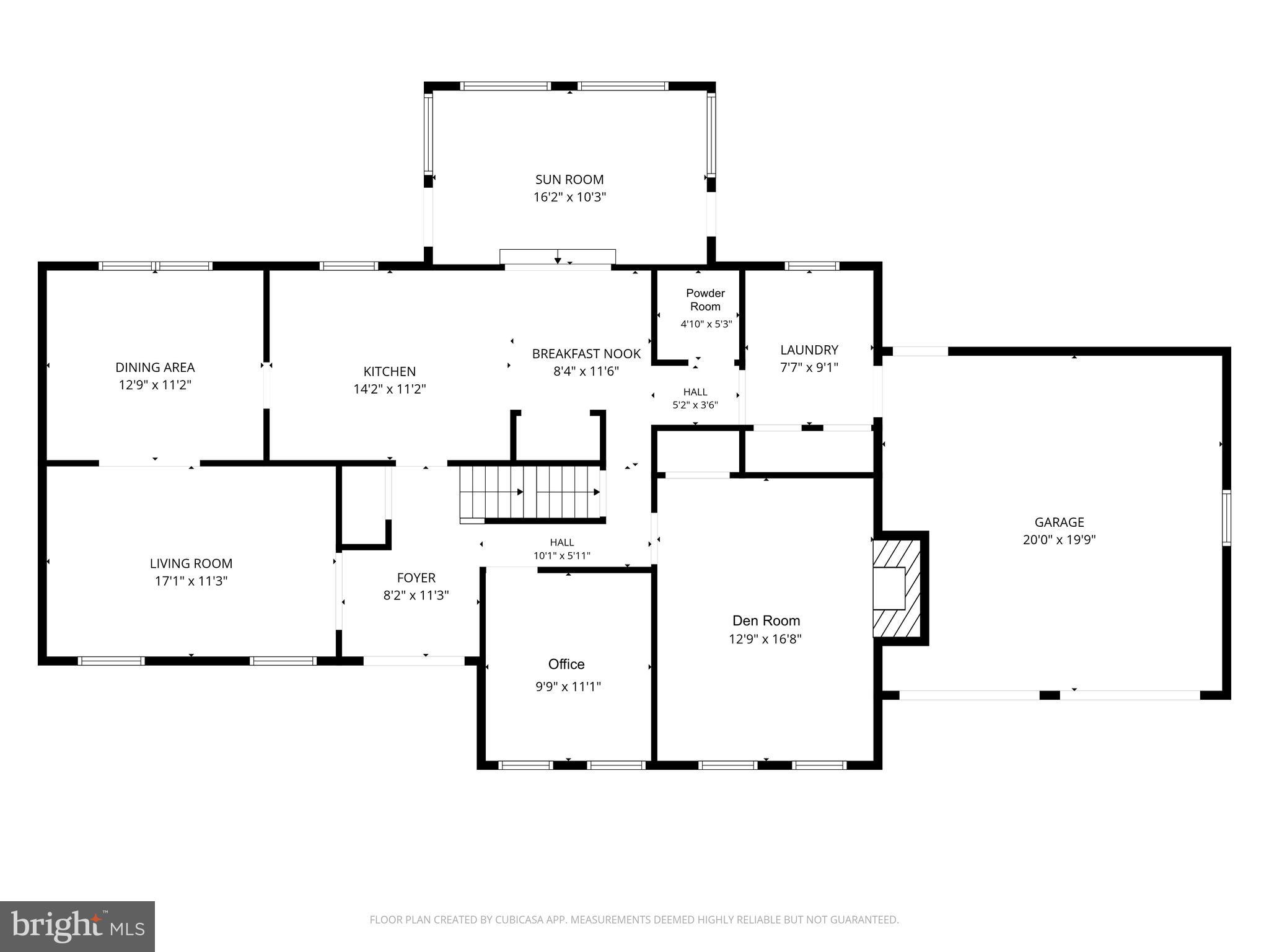 14908 Notley Road Silver Spring, MD 20905 - Photo 38 of 50 Main Floor: All measurements are approximate.