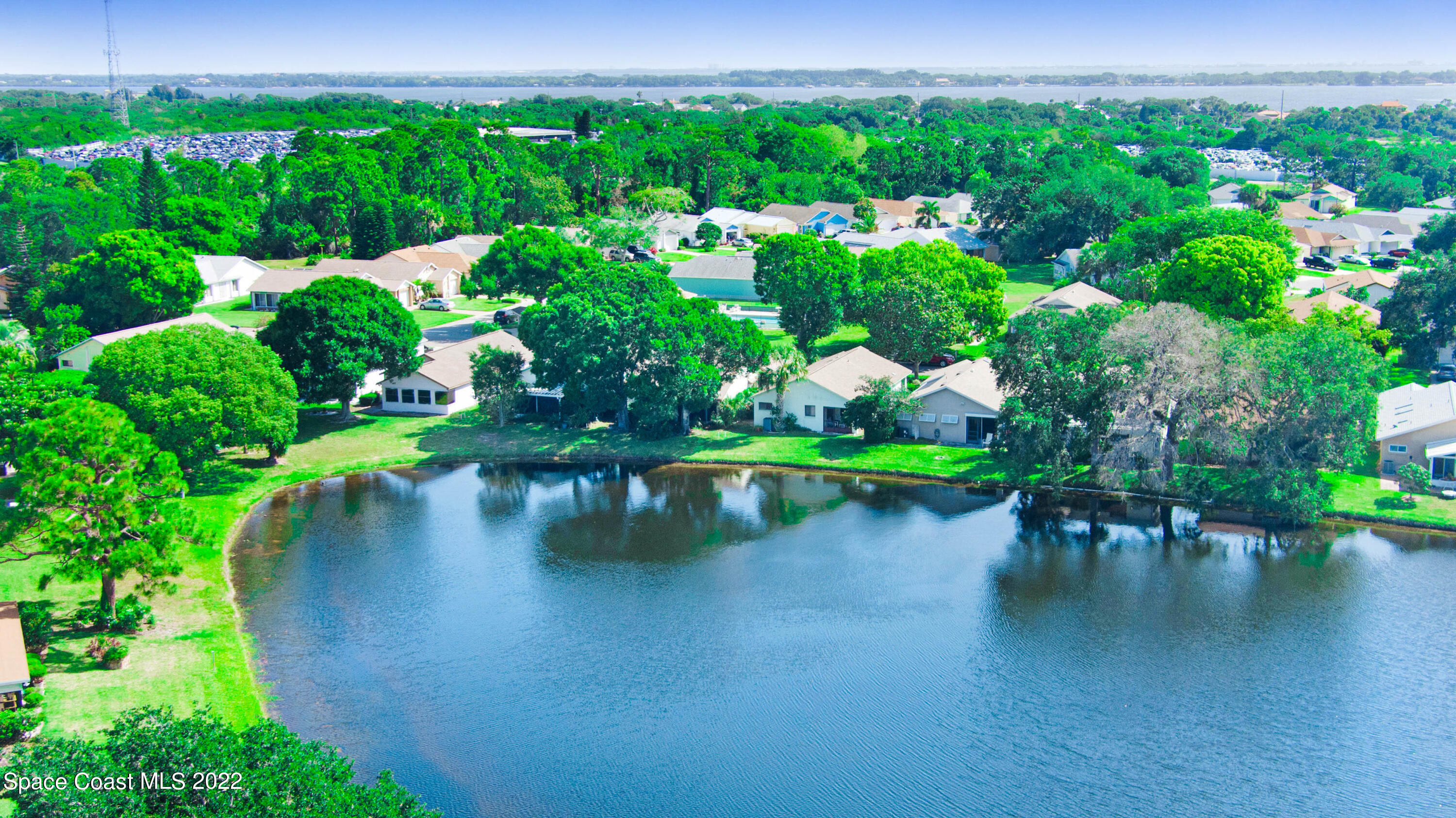 373 Myrtlewood Road Melbourne, FL 32940 - Photo 9 of 42 a view of a lake with outdoor space