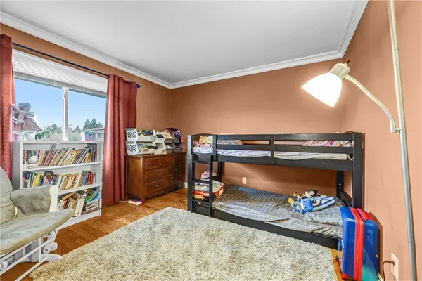 a view of room with furniture and closet
