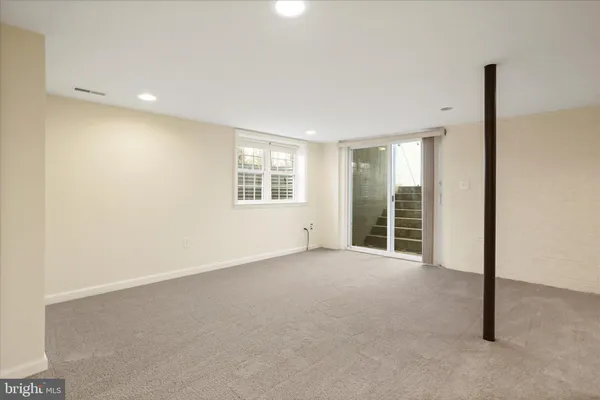 a view of an entryway with staircase