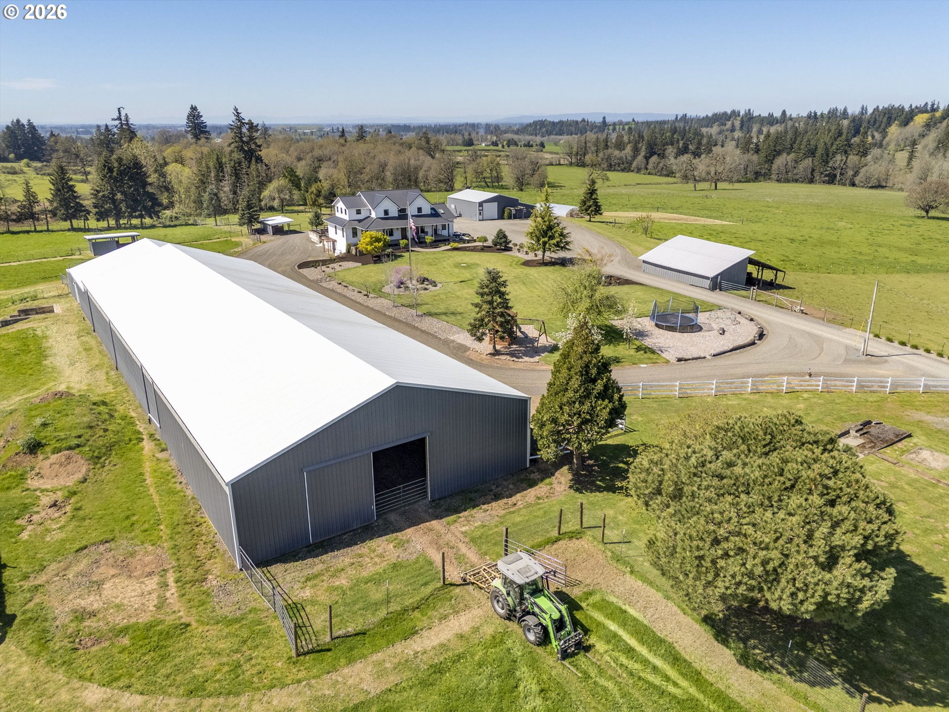 33246 South Wilhoit Road Molalla, OR 97038 - Photo 45 of 48 a view of a swimming pool with a patio
