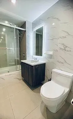 a view of a living room hardwood floor