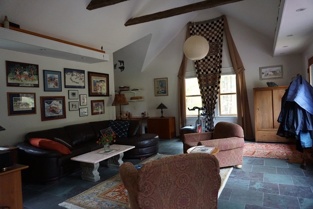 104 Still River Road Harvard, MA 01451 - Photo 6 of 42 a living room with furniture and a large window