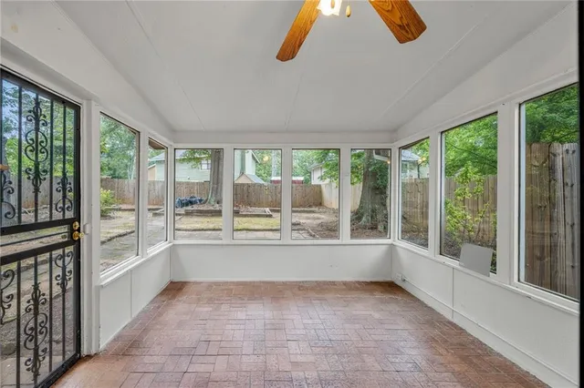 a view of a house with a patio