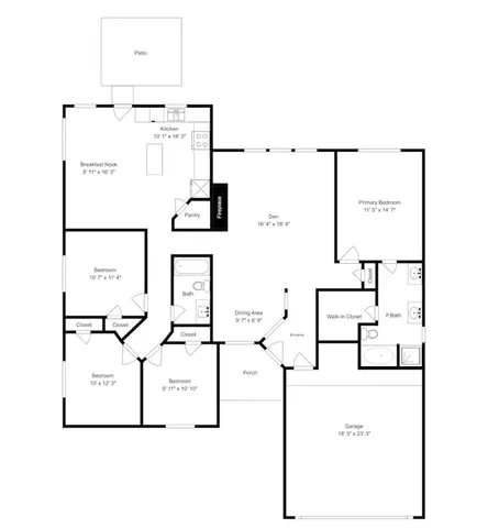 $1,660 | 19315 Bristlestar Drive, Katy, TX 77449