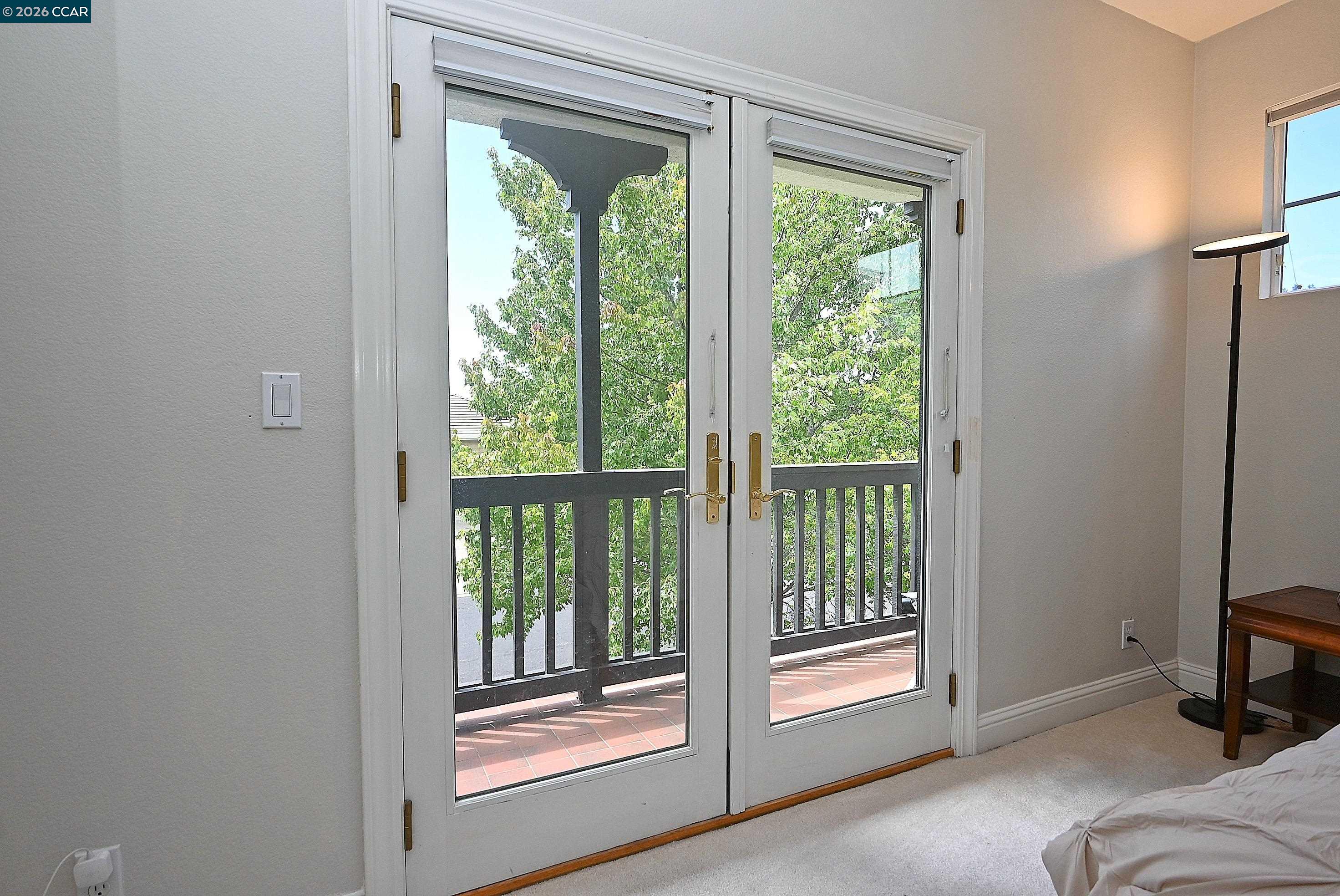 1239 Sunrise Ridge Drive Lafayette, CA 94549 - Photo 34 of 59 a view of a room that has a bed and a window