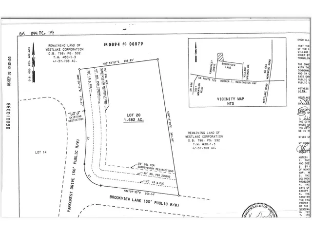 $295,500 | Lot 20 Brookview Lane, Hardy, VA 24101