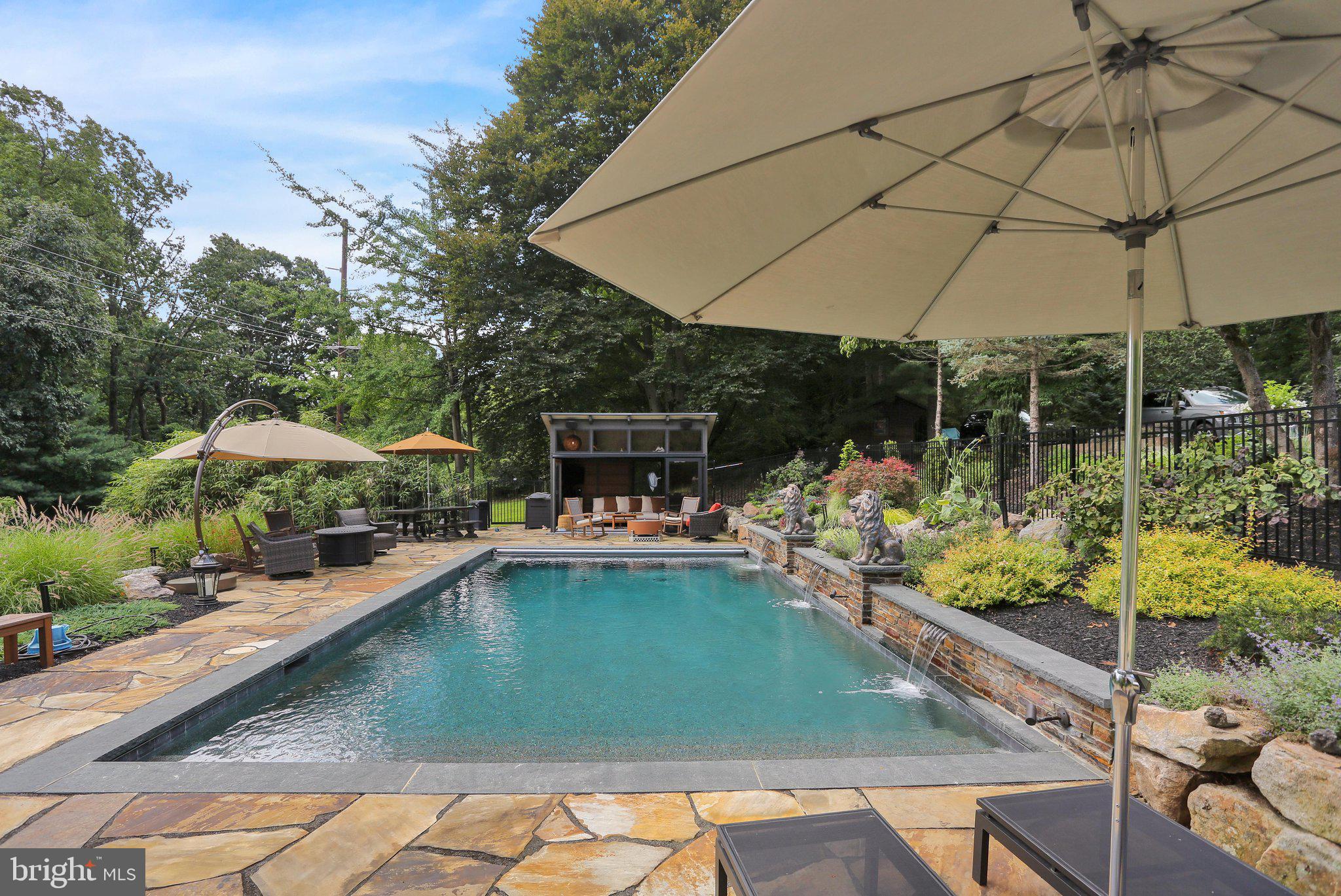 459 Mt Penn Road Reading, PA 19607 - Photo 54 of 96 Pool surrounded by natural stone
