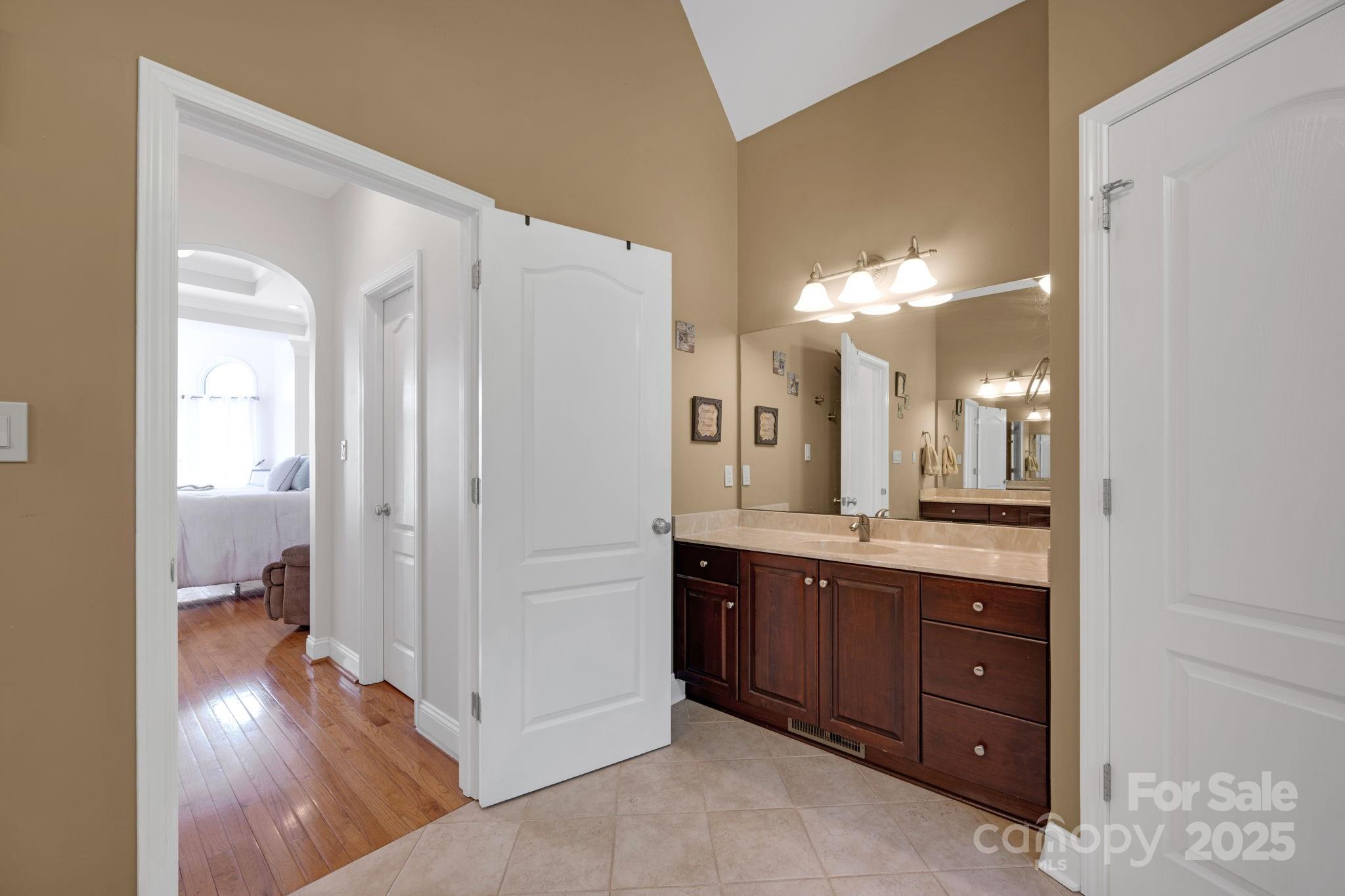 3610 Providence Mill Road Maiden, NC 28650 - Photo 21 of 44 a bathroom with a sink and a mirror