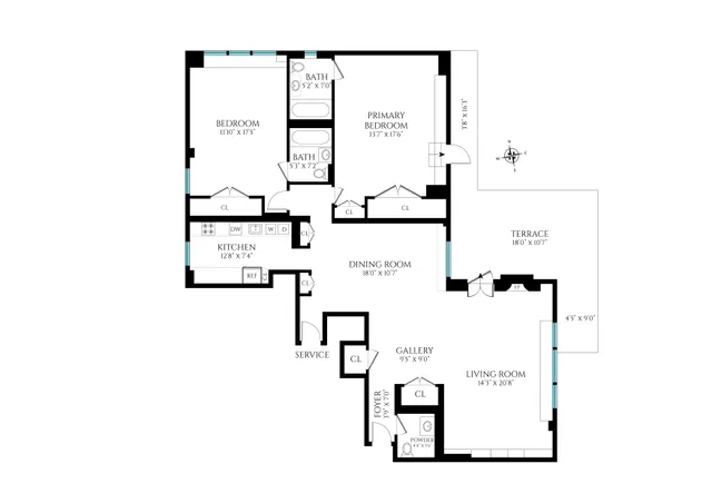 $1,899,000 | 169 East 69th Street, Unit 19A | Lenox Hill