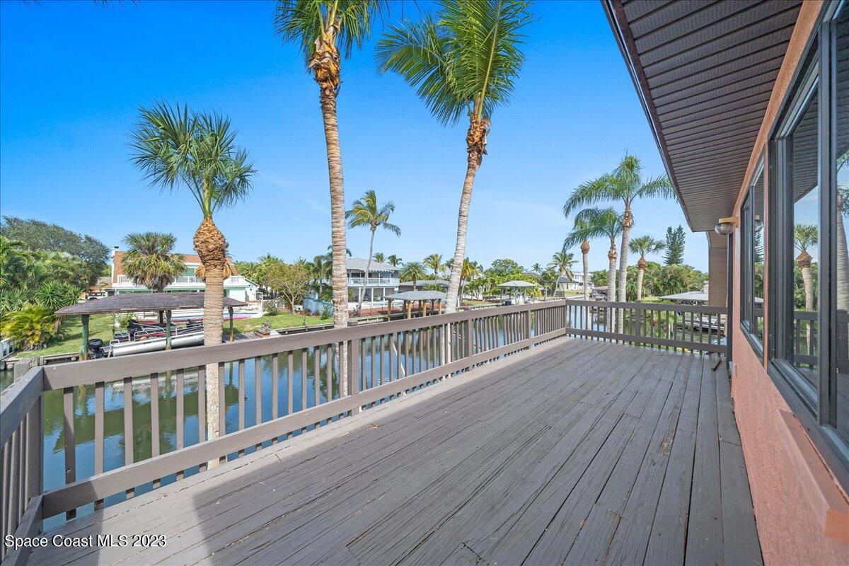 430 Riggs Avenue Melbourne Beach, FL 32951 - Photo 38 of 66 Balcony off upstairs Suite