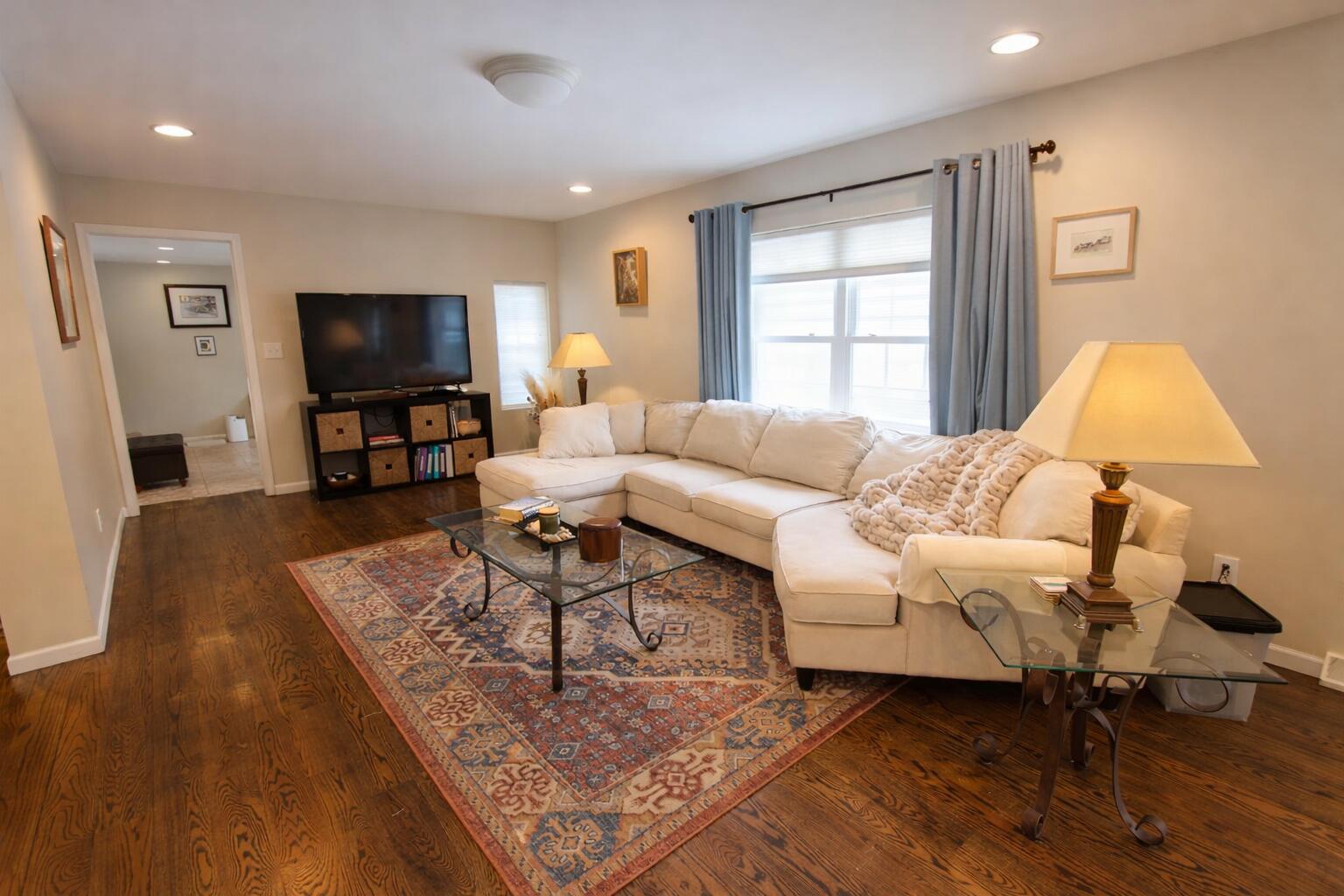 2688 North Goldring Road La Porte, IN 46350 - Photo 7 of 42 a living room with furniture and a flat screen tv