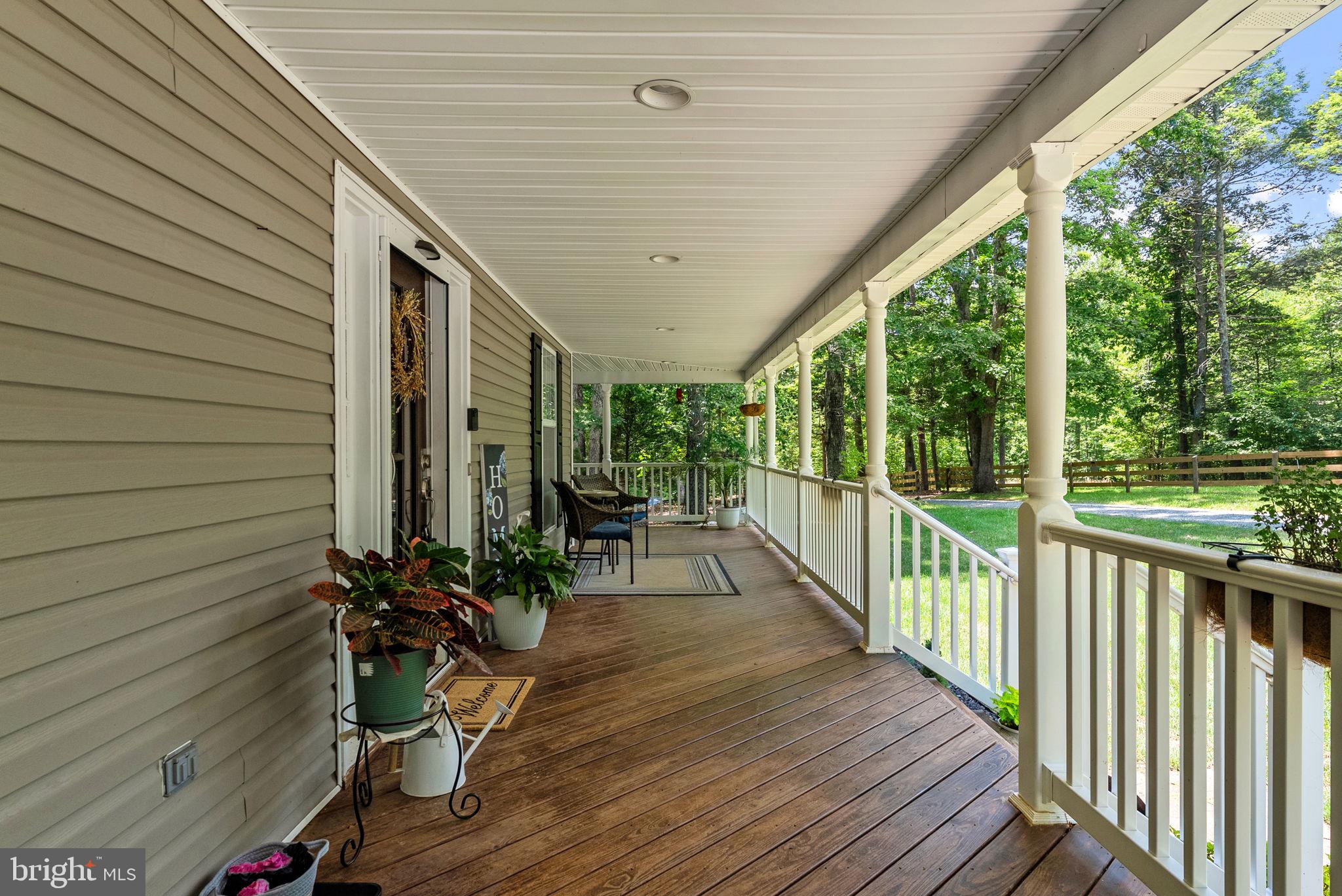 1515 Desert Road Reva, VA 22735 - Photo 5 of 10 Wraparound porch/deck