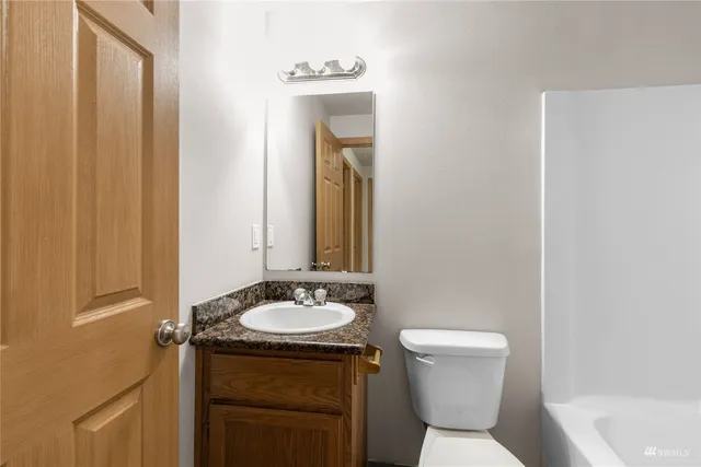 a backyard of a house