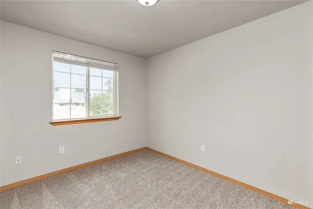 a backyard of a house