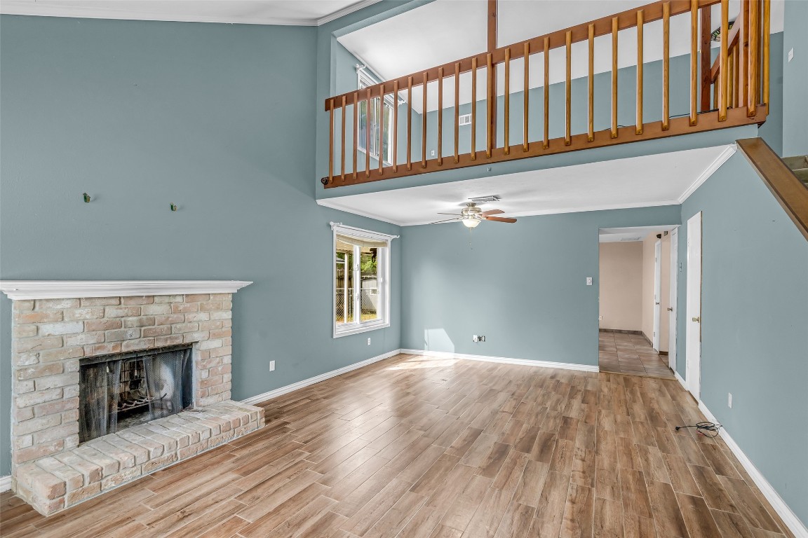 17031 Seven Pines Drive Spring, TX 77379 - Photo 3 of 28 Spacious Open Living Room with High Ceiling