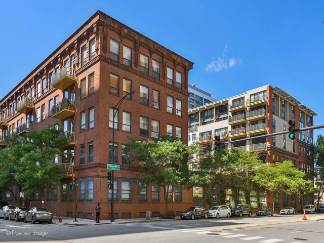 a front view of a building