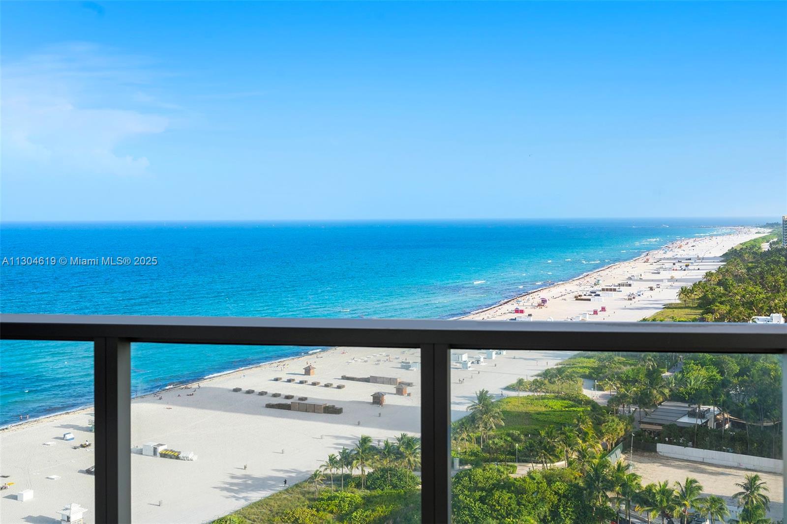2201 Collins Avenue, Unit 1926/PH Miami Beach, FL 33139 - Photo 39 of 47 a view of an ocean from a balcony
