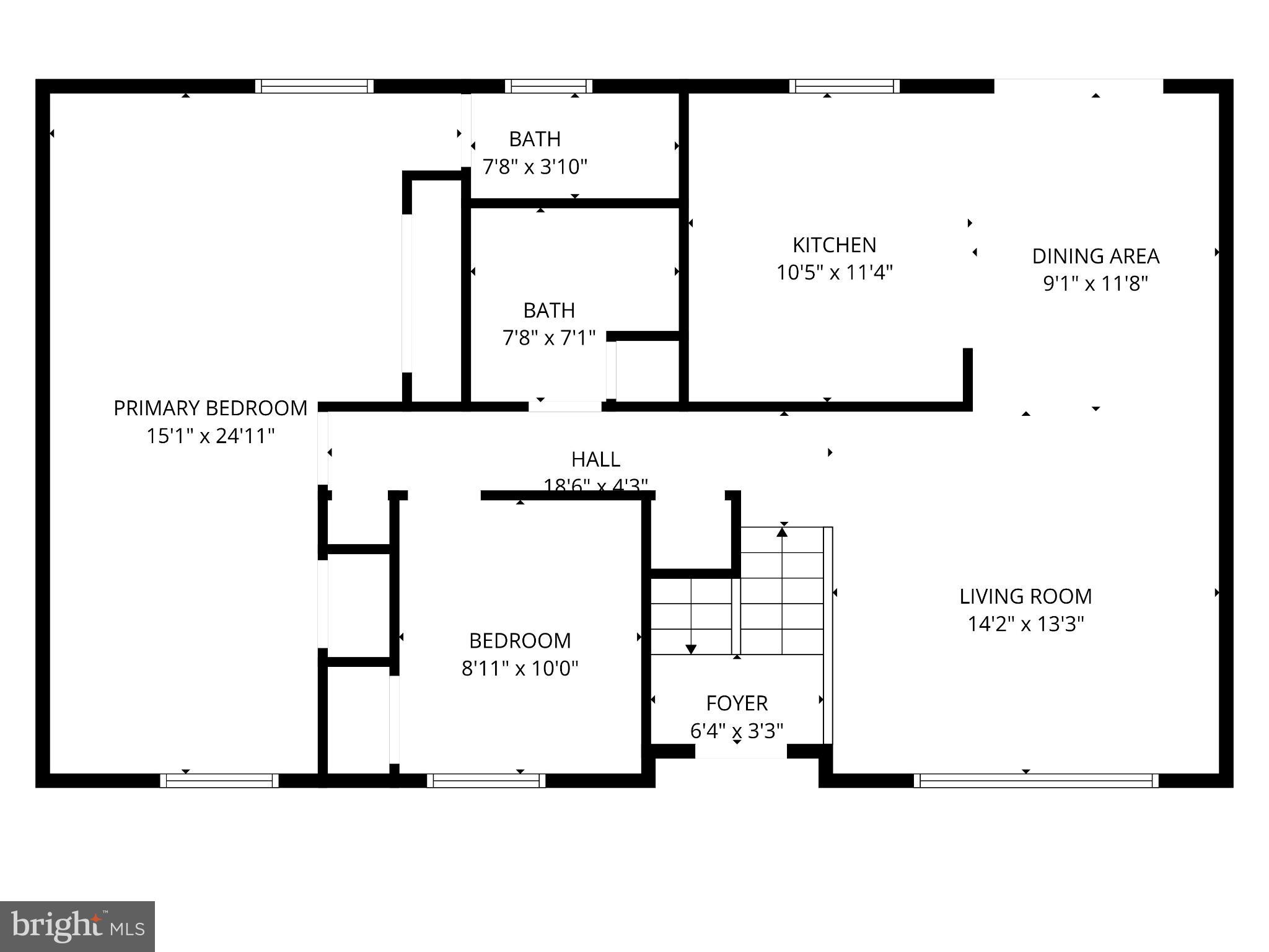 6206 Clinton Way Clinton, MD 20735 - Photo 29 of 31 Spacious floor plan for modern living.