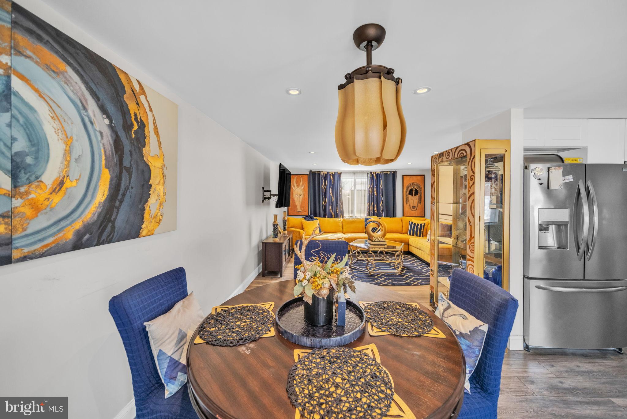 6206 Clinton Way Clinton, MD 20735 - Photo 8 of 31 Vibrant dining area with modern flair.