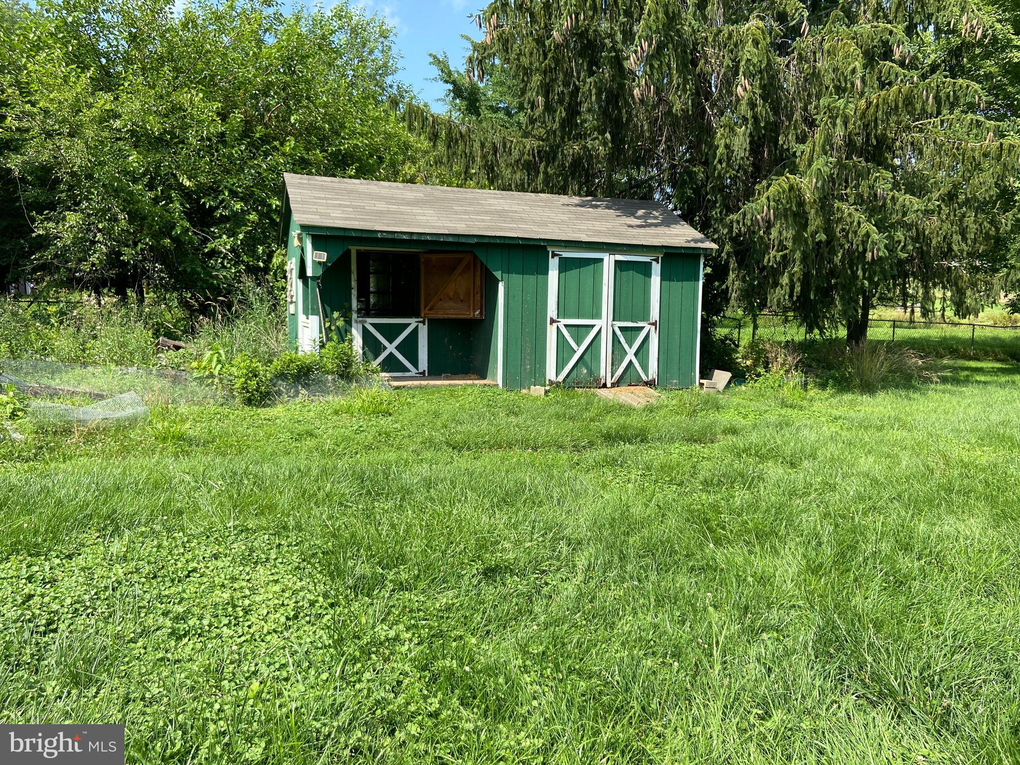 970 Eagle Road Newtown, PA 18940 - Photo 27 of 30 Shed and concrete pad