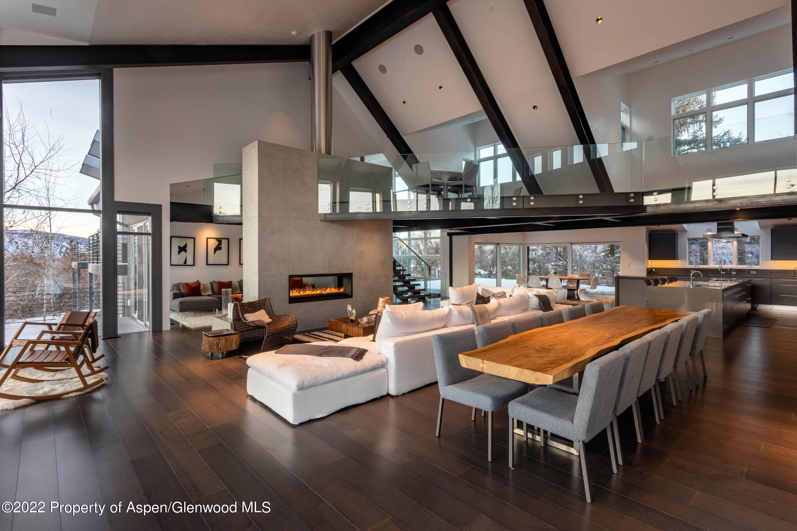 2780 McLain Flats Road Aspen, CO 81612 - Photo 21 of 46 a living room with furniture and a table
