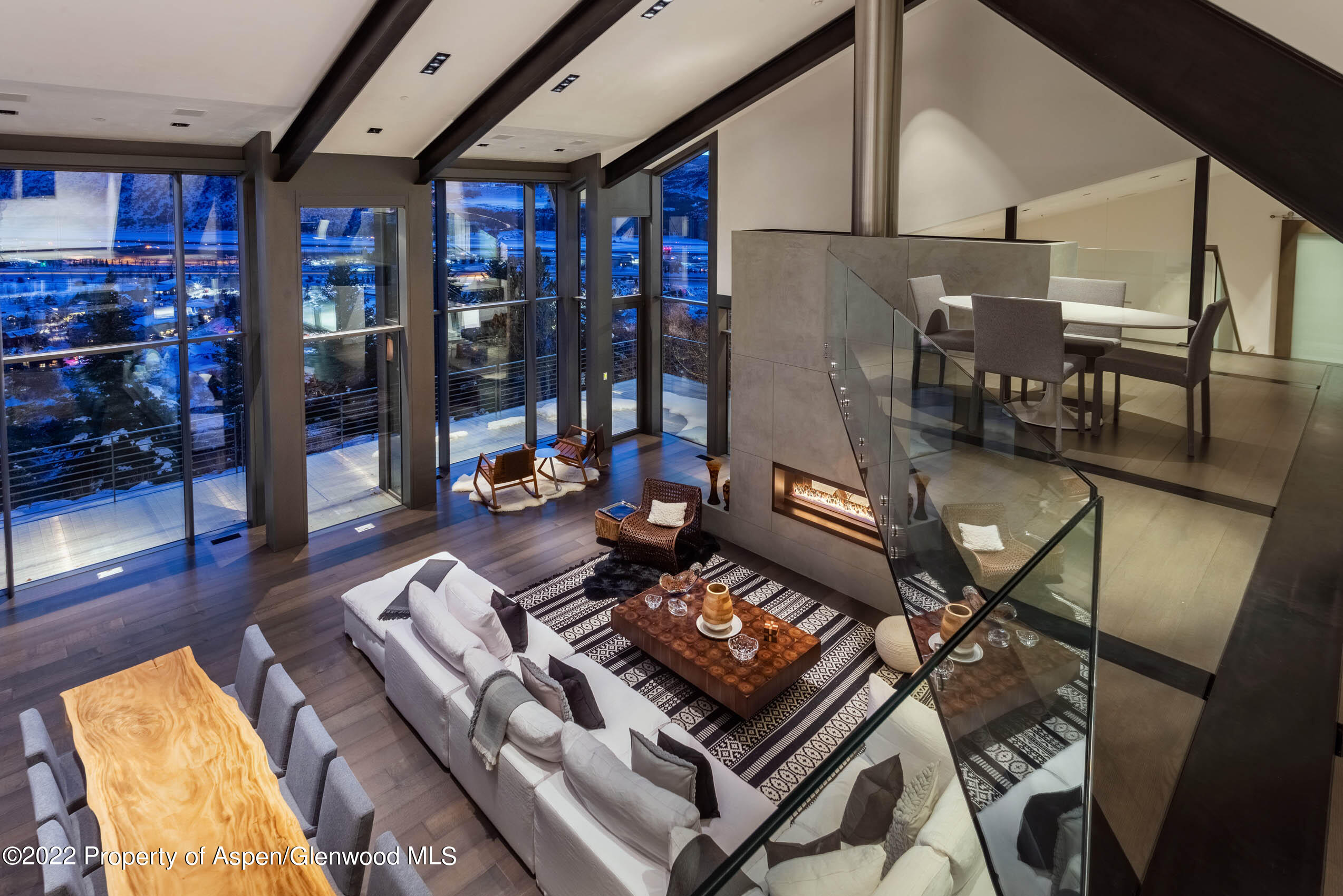 2780 McLain Flats Road Aspen, CO 81612 - Photo 24 of 46 a living room with furniture and wooden floor