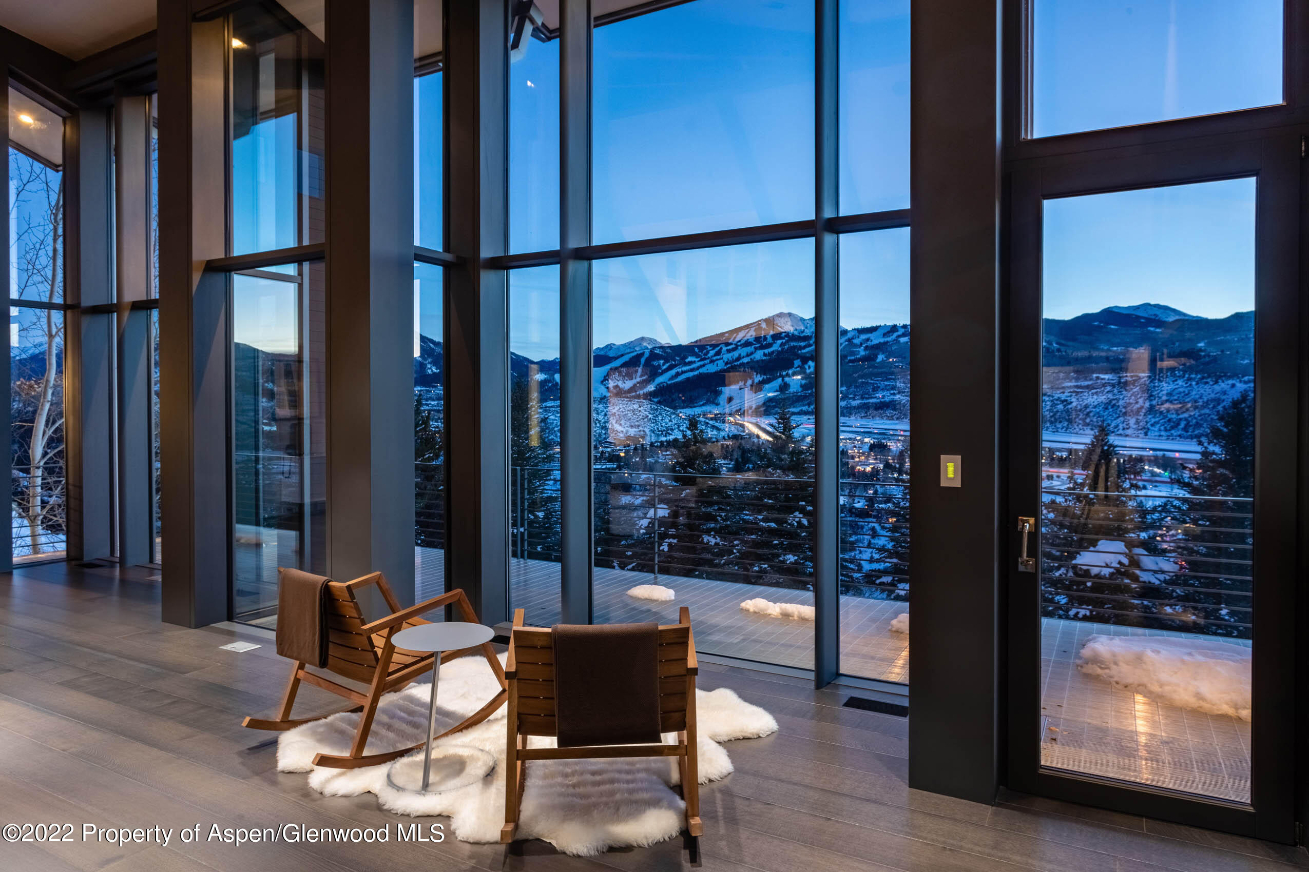 2780 McLain Flats Road Aspen, CO 81612 - Photo 4 of 46 a view of two chairs in the balcony