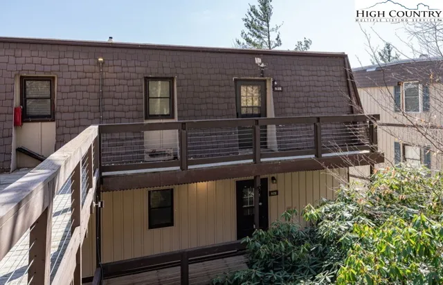 a front view of a house with balcony