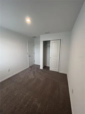 a view of empty room