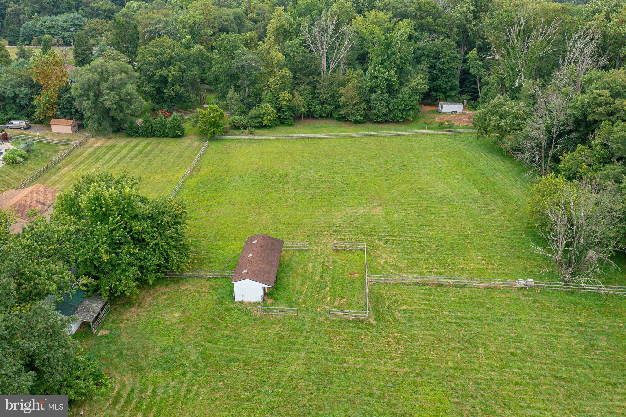 33 Bella Road Lumberton, NJ 08048 - Photo 61 of 65 Side aerial view of barn