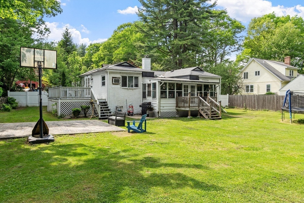 144 Bailey Road Holden, MA 01520 - Photo 37 of 42 a view of a house with a yard patio and swimming pool