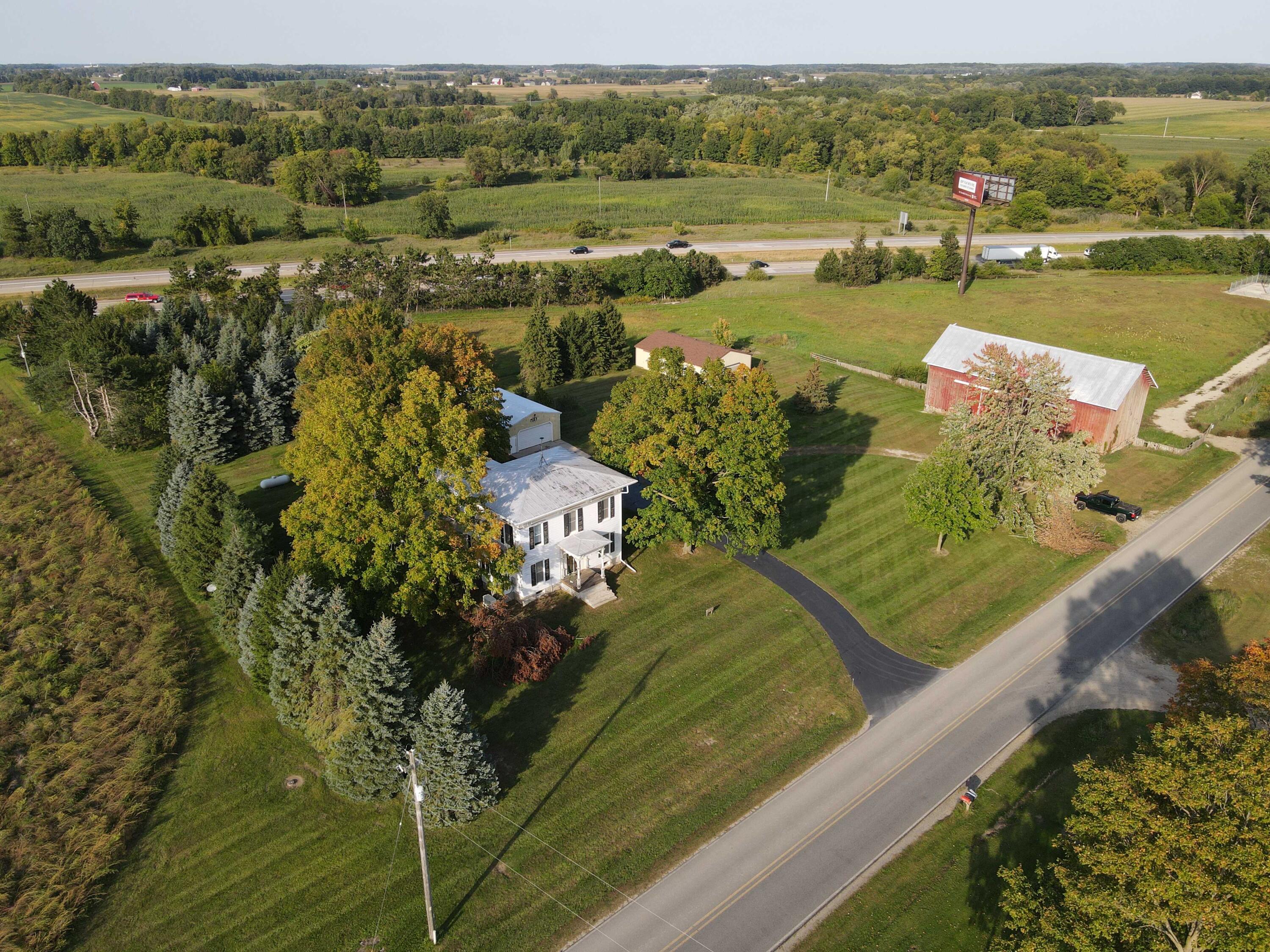 10099 Cutler Road Portland, MI 48875 - Photo 54 of 65 Aerial View
