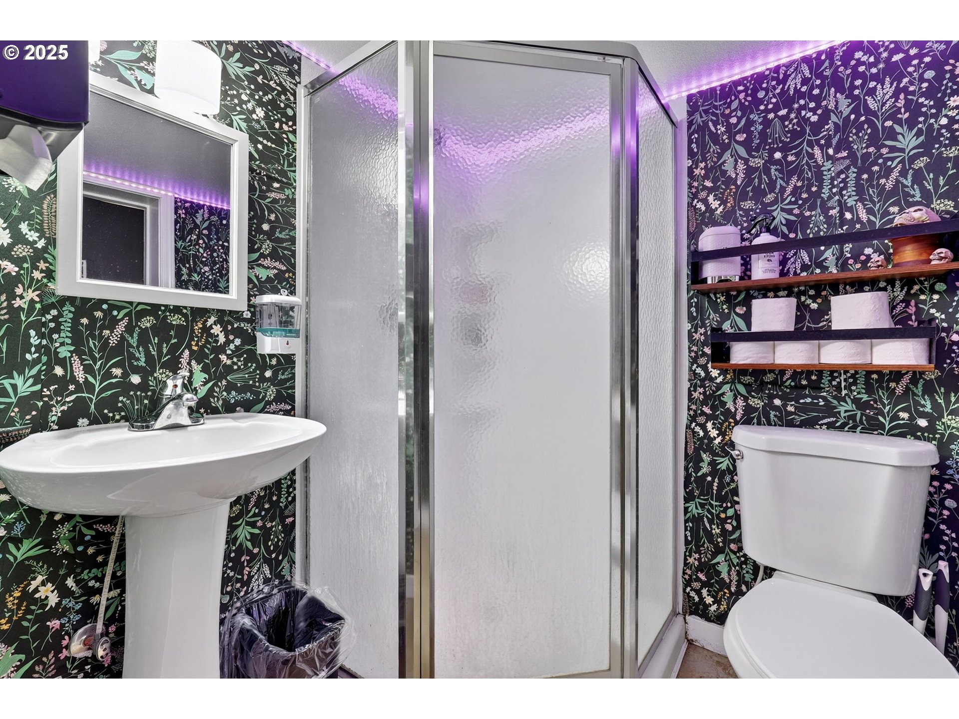 1104 Southwest Columbia Street, Unit 1 Portland, OR 97201 - Photo 13 of 20 a bathroom with a sink toilet and shower