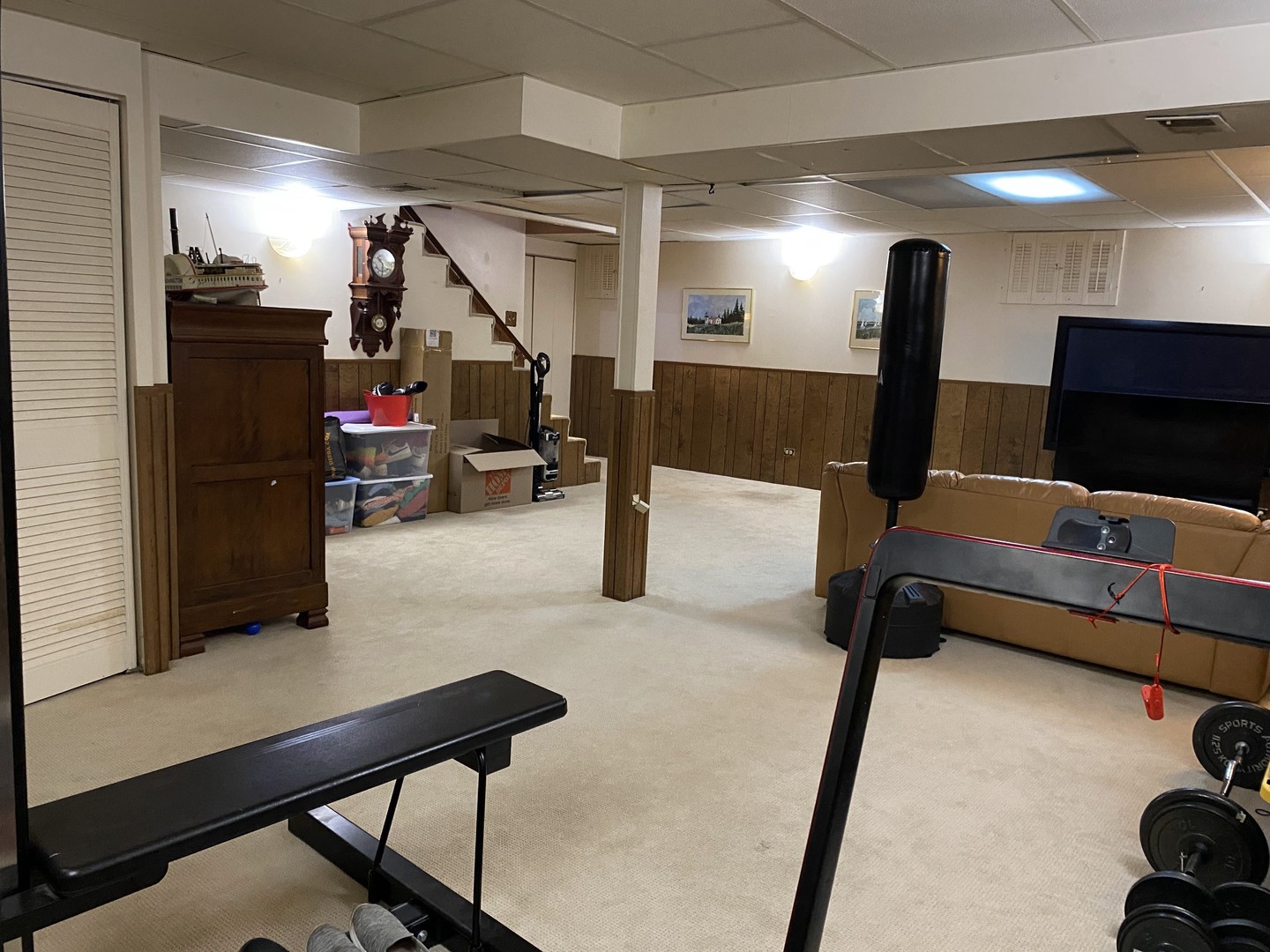 1408 Killdeer Drive Naperville, IL 60565 - Photo 40 of 43 a room with lots of furniture and air hockey table