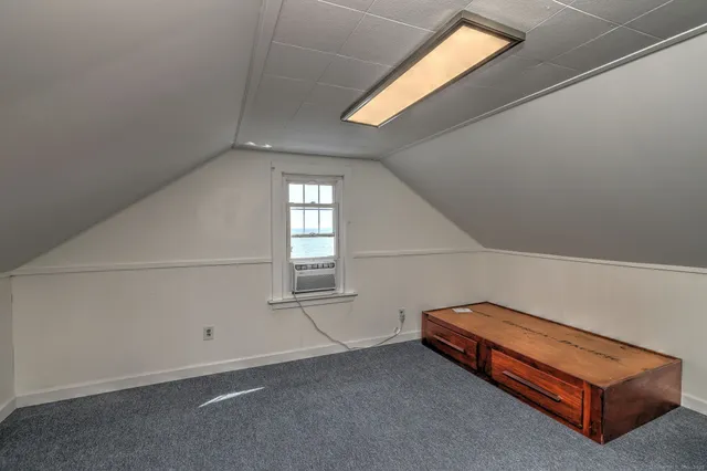 a view of a room with window