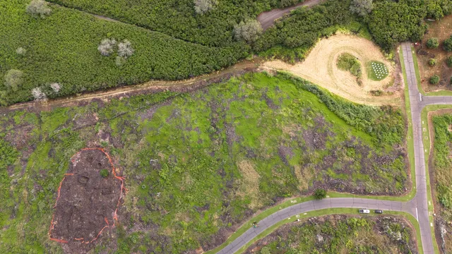 a view of a wooden fence of a house