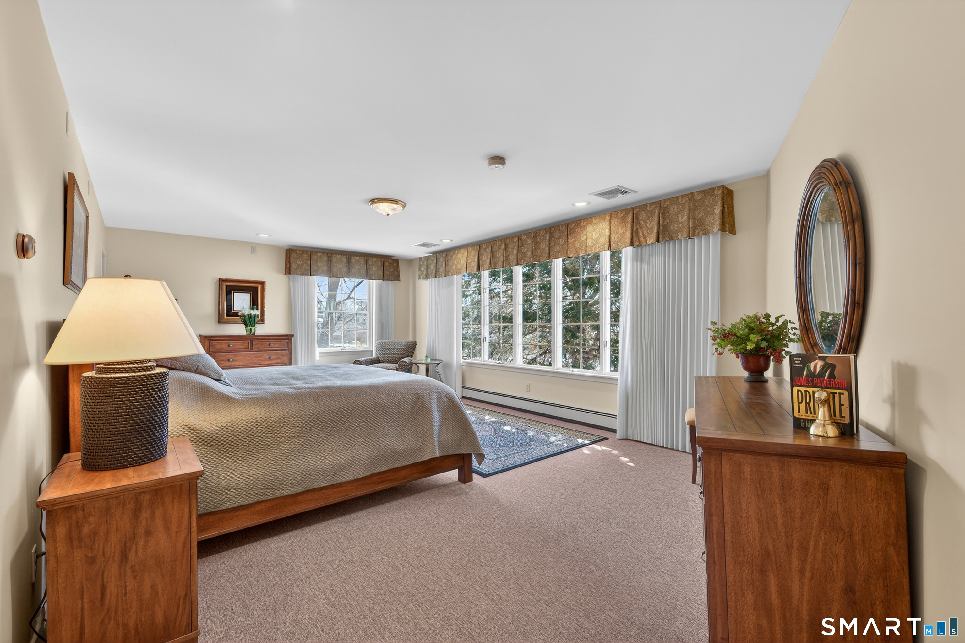 40 Holmes Street Stonington, CT 06355 - Photo 20 of 38 Primary Bedroom Suite on the Second Floor. Lovely water views!