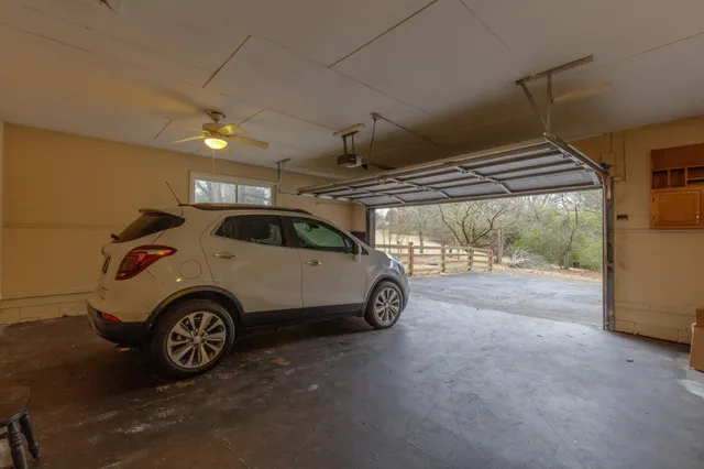 a house with trees in front of it