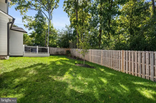 a view of a backyard with a small cabin