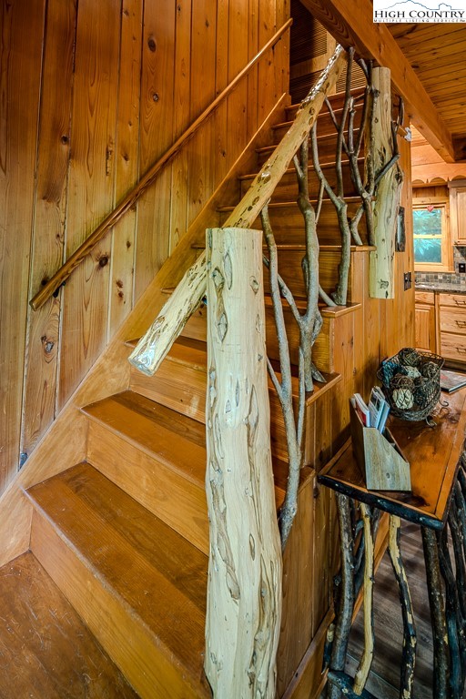 268 Cherry Drive Boone, NC 28607 - Photo 28 of 33 a view of entryway with wooden floor