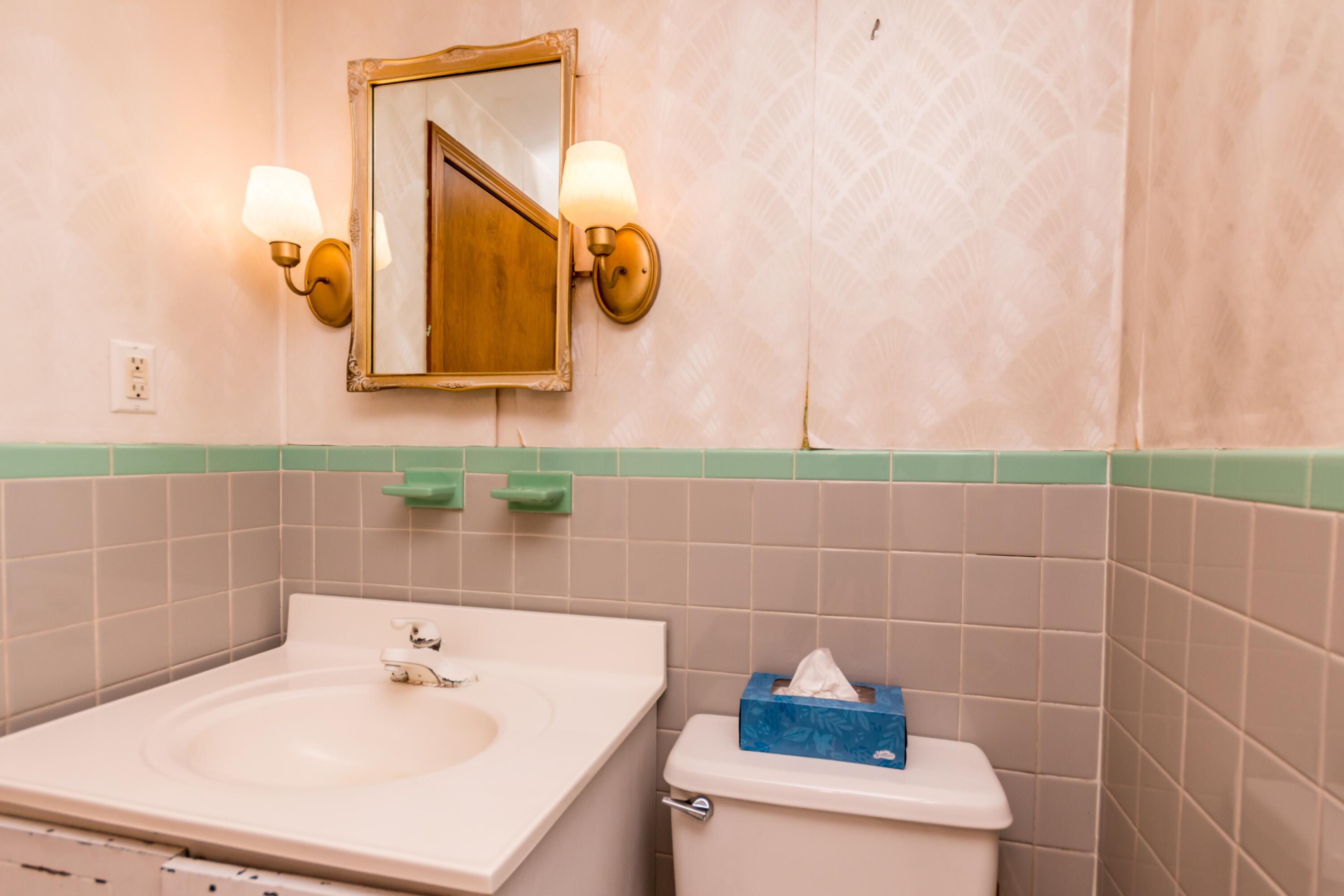 14 Ahab Road Yarmouth Port, MA 02675 - Photo 20 of 36 a bathroom with a sink and a mirror