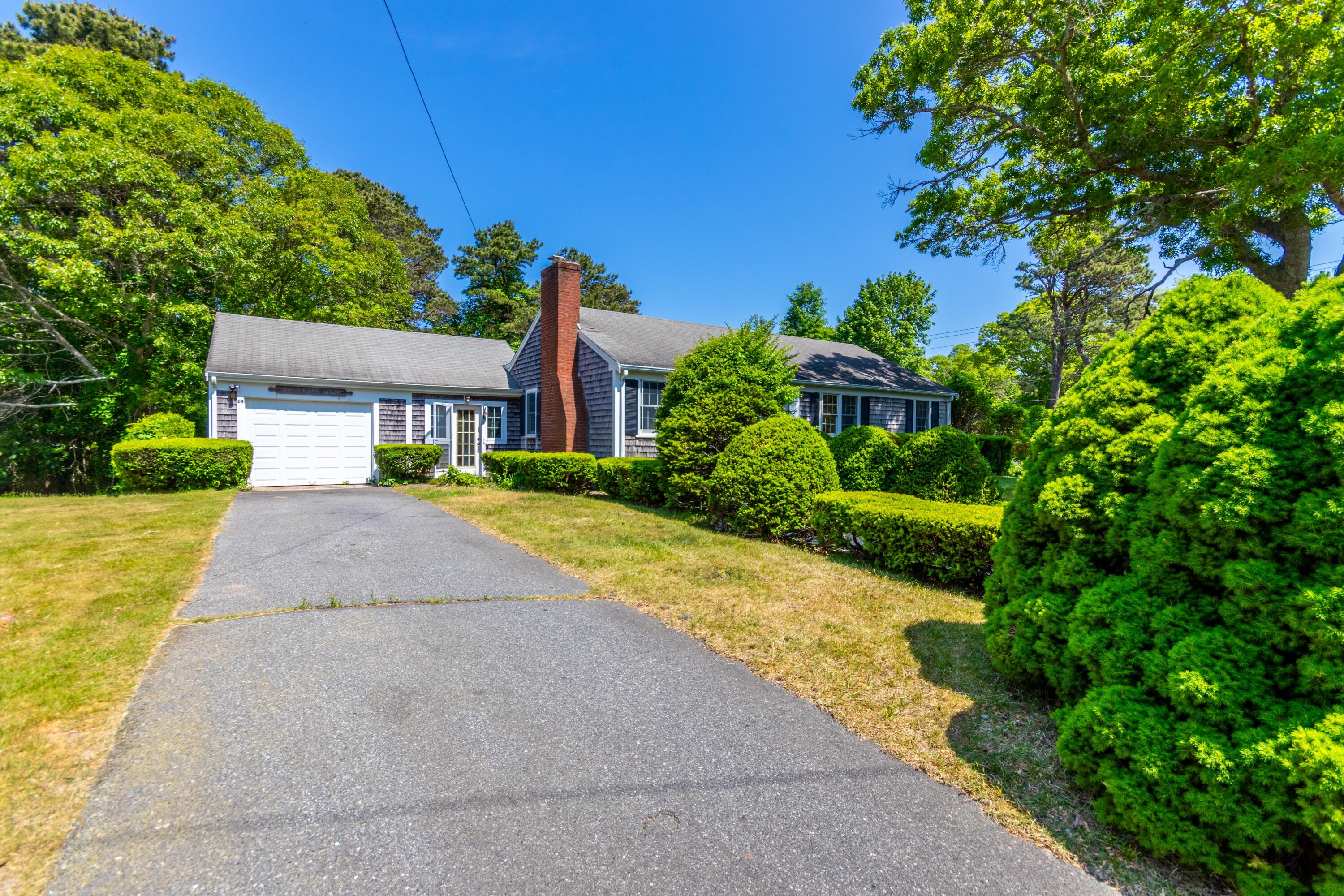 14 Ahab Road Yarmouth Port, MA 02675 - Photo 3 of 36 a house with yard in front of it