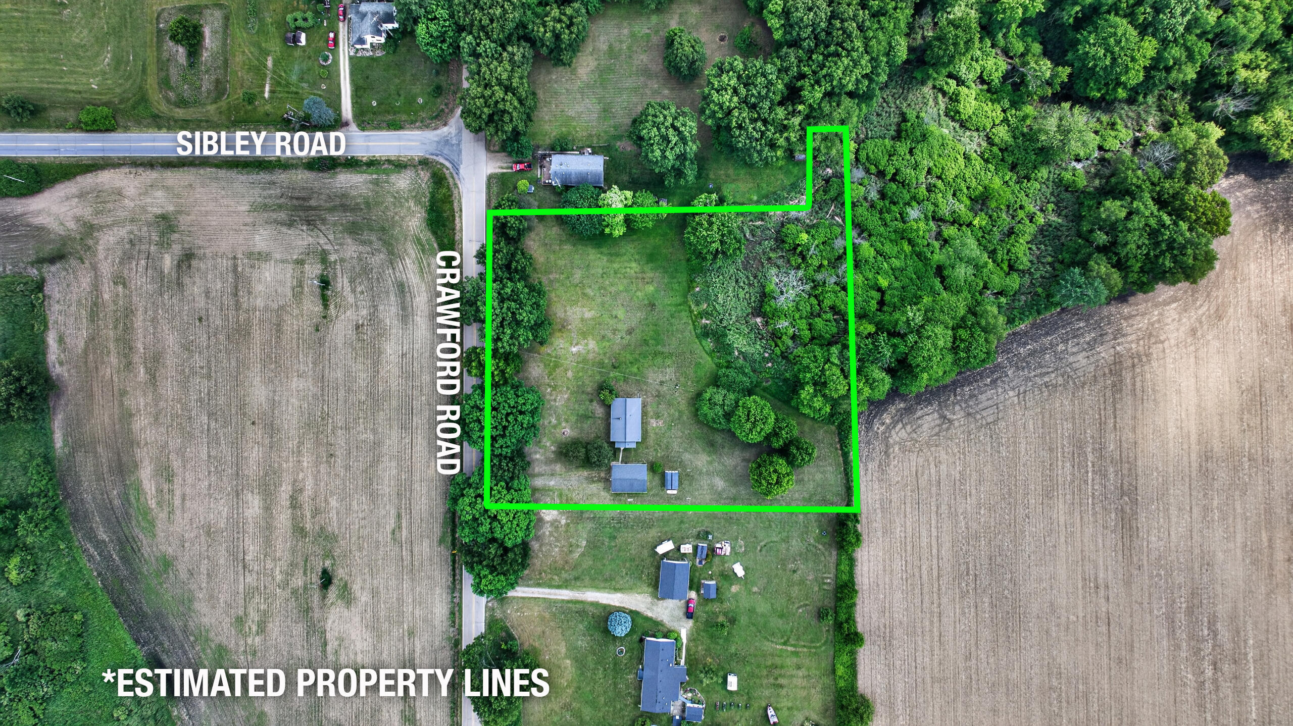 11765 Crawford Road Springport, MI 49284 - Photo 42 of 44 004_11765 Crawford Rd Springport MI (Aer